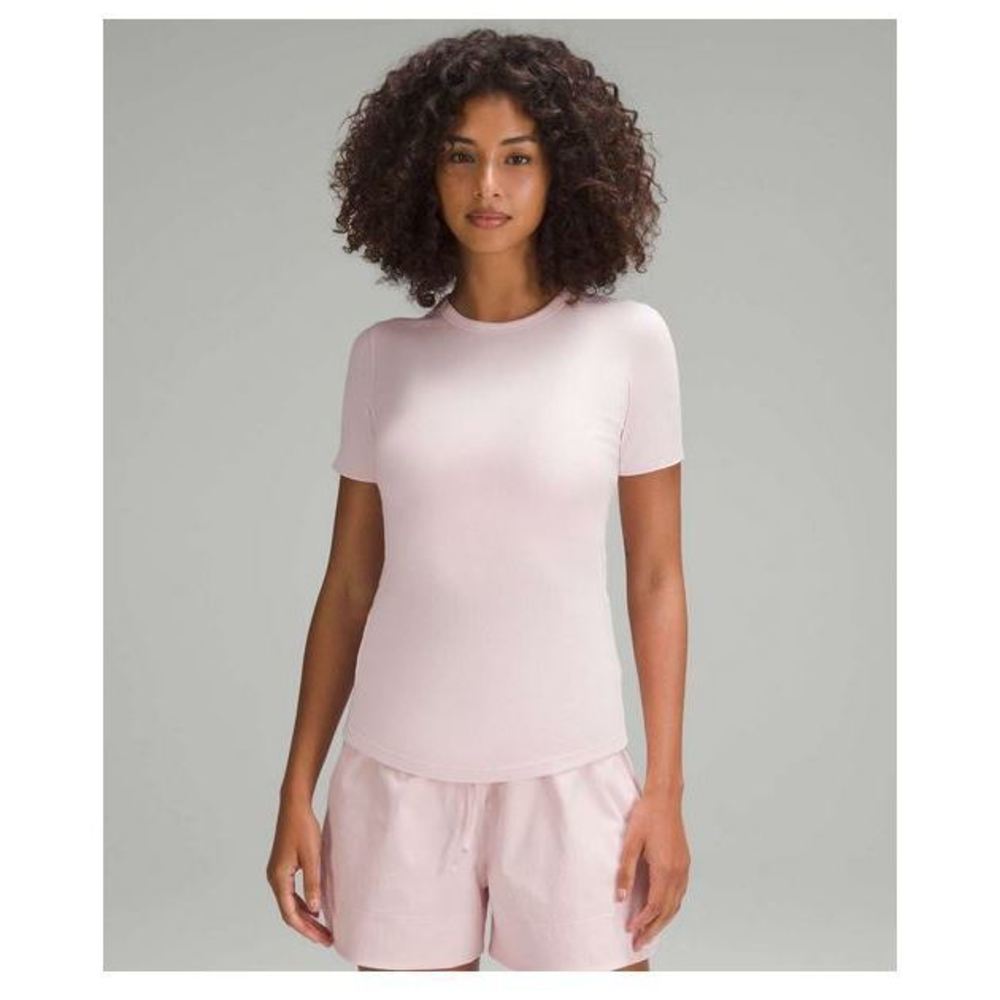 Lululemon Hold Tight Short Sleeve Shirt Flush Pink